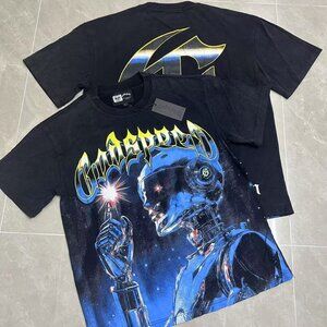 Black and Blue Graphic Tee